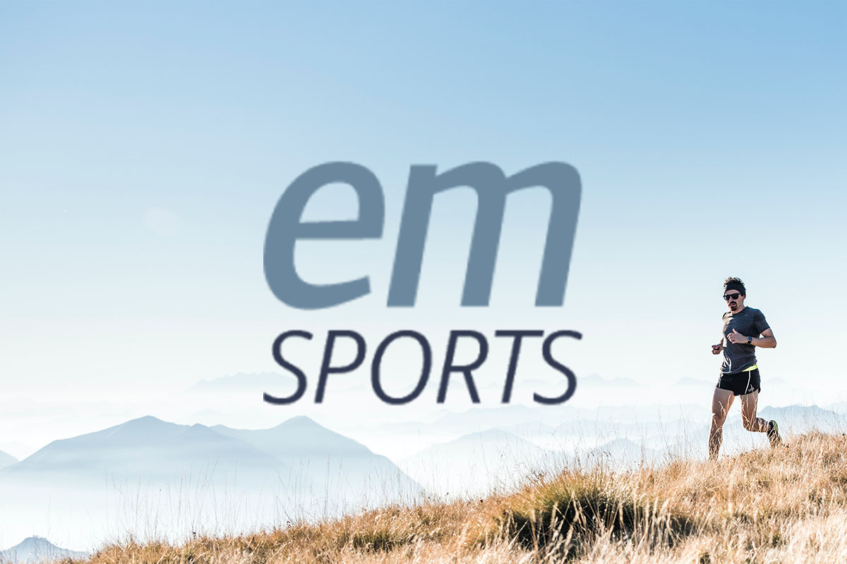 Man Running Sports Logo