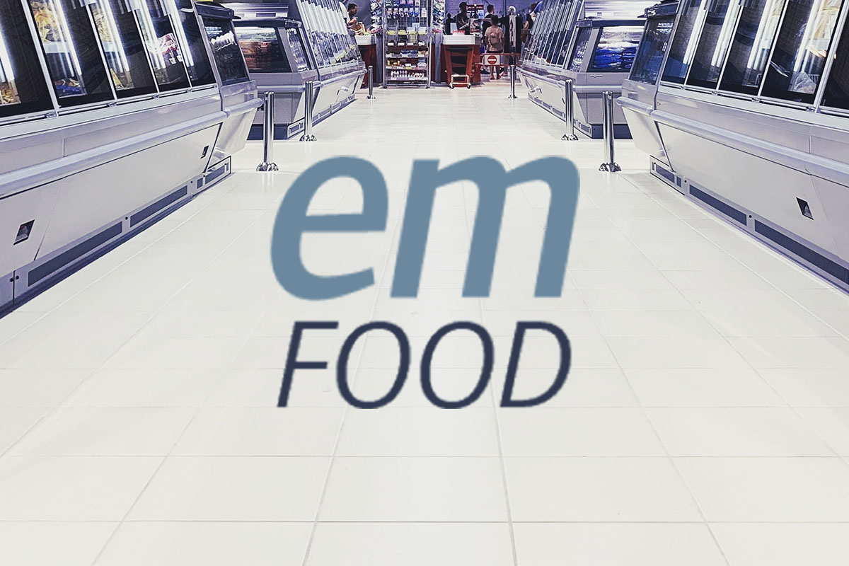 Supermarket Aisle Food Logo