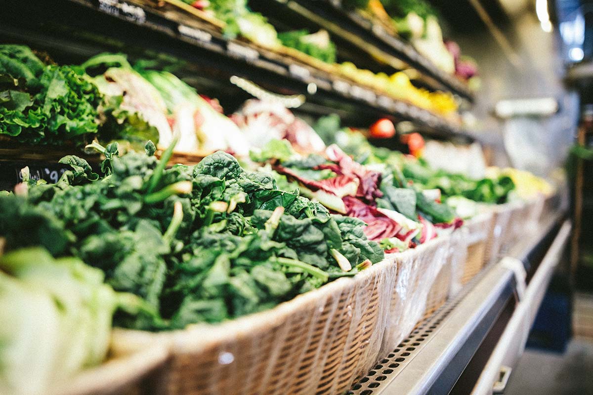 Vegetables In Baskets